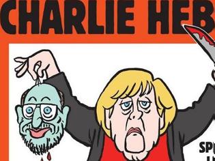 Φωτογραφία για Η Μέρκελ «αποκεφαλίζει» τον Σουλτς στο εξώφυλλο του Charlie Hebdo