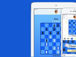 Φωτογραφία για Παίξτε σκάκι στα μηνύματα σας ζωντανά με την εφαρμογή  Checkmate!