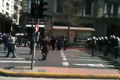 Βίντεο από το αστυνομοκρατούμενο κέντρο της Αθήνας...