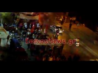Φωτογραφία για Λέσβος: Πορεία εναντίον της Χρυσής Αυγής ( ΒΙΝΤΕΟ )...  !!!
