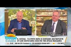 Ν. ΚΟΤΖΙΑΣ: ΔΕΝ ΔΩΣΑΜΕ ΤΟ ΟΝΟΜΑ ΜΑΚΕΔΟΝΙΑ, ΤΟ ΠΗΡΑΜΕ ΠΙΣΩ