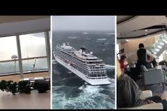 Νορβηγία: Τα συγκλονιστικά βίντεο από το κρουαζιερόπλοιο του τρόμου
