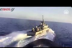 Anadolu: Ελληνική πυραυλάκατος παρενόχλησε τουρκική κορβέτα