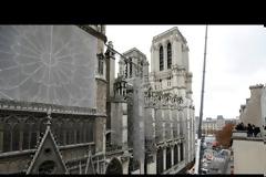 Μέσα στην Παναγία των Παρισίων – Σπάνιες εικόνες και λεπτομέρειες της ανακατασκευής του ναού