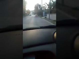 Φωτογραφία για Επικίνδυνο εμπόδιο σε δρόμο στα Κοσκινού - βίντεο