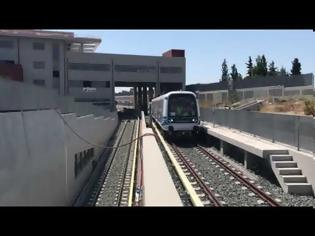 Φωτογραφία για Στις ράγες για δοκιμαστική «διαδρομή» το Μετρό Θεσσαλονίκης (video)
