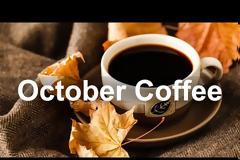 October Coffee Time Jazz - Warm Jazz Piano and Sax Music for Elegant Autumn Mood