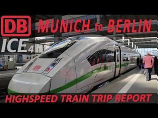 Φωτογραφία για Ταξιδεύοντας με τρένο υψηλών ταχυτήτων από το Μόναχο στο Βερολίνο. Βίντεο.