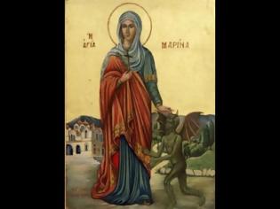 Φωτογραφία για Ι. Μ. Αγίου Νικοδήμου Αγιορείτου Πυργετού: Ιερά Αγρυπνία  Αγίας Μεγαλομάρτυρος Μαρίνης
