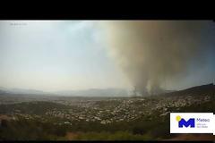 Εθνικό Αστεροσκοπείο Αθηνών: η δασική πυρκαγιά στην Βαρυμπόμπη δημιούργησε τον δικό της καιρό
