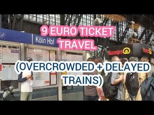 Φωτογραφία για Γερμανία: Το αδιαχώρητο στους σιδηροδρομικούς σταθμούς - «Έριξαν» στα 9 ευρώ το μηνιαίο εισιτήριο! (βίντεο)
