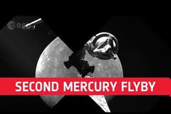 Η δεύτερη πτήση του BepiColombo με τον Ερμή