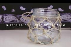 DIY Θήκες δίχτυ για Βάζα-Μπουκάλια