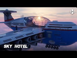 Φωτογραφία για Sky Cruise: Το πρώτο ιπτάμενο ξενοδοχείο στον κόσμο – Το όραμα ενός επιστήμονα