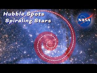 Φωτογραφία για Το Hubble εντόπισε άστρα σε σπειροειδή τροχιά