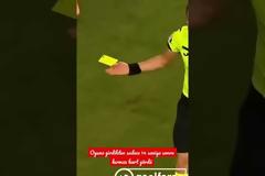 Αποβλήθηκε μόλις δέκα δευτερόλεπτα μετά την είσοδο του στο γήπεδο!