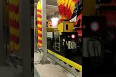 Μετρό Θεσσαλονίκης: Δείτε το πλύσιμο των συρμών στο Ντεπώ. Βίντεο.