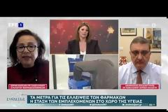 Αθ.Εξαδάκτυλος για ελλείψεις: «Όλα τα φάρμακα μόνο με ιατρική συνταγή» (video)