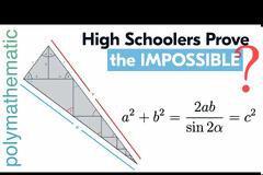 Η τριγωνομετρική απόδειξη του Πυθαγορείου θεωρήματος από δύο μαθήτριες