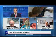 Ο Δημήτρης Κωνσταντόπουλος στο δελτίο ειδήσεων του Αnt1