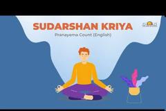Sudarshan Kriya -μια ισχυρή αλλά απλή τεχνική ρυθμικής αναπνοής που ενσωματώνει συγκεκριμένους φυσικούς ρυθμούς της αναπνοής, εναρμονίζοντας το σώμα, το νου και τα συναισθήματα.