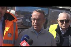 Επίσκεψη του υπουργού υποδομών και μεταφορών στα έργα της Γραμμής 4 του Μετρό