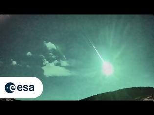 Φωτογραφία για Εντυπωσιακό μετέωρο φωτίζει τον ουρανό στην Ιβηρική