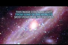 Μια νέα εικόνα του γαλαξία της Ανδρομέδας