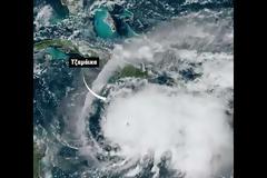 Ο Κυκλώνας Melissa σε κίνηση