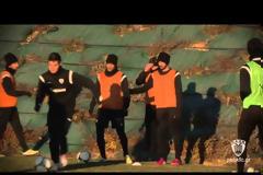 To video από την σημερινή προπόνηση
