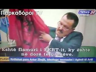 Φωτογραφία για Προκλητική συνέντευξή του βουλευτή της Χρυσής Αυγής Χρ.Παππά στην αλβανική τηλεόραση, ΒΙΝΤΕΟ ...!!!