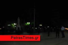 Πάτρα Τώρα: Καταστροφές σε αυτοκίνητα και δίκυκλα (video)