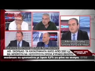 Φωτογραφία για ΑΘΑΝ. ΣΚΟΡΔΑΣ: ΚΑΤΑΣΤΗΜΑΤΑ ΚΑΤΩ ΤΩΝ 250 τ.μ. ΘΑ ΜΠΟΡΟΥΝ ΝΑ ΛΕΙΤΟΥΡΓΟΥΝ ΤΗΝ ΚΥΡΙΑΚΗ