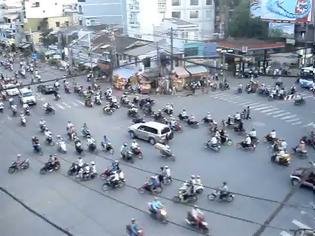 Φωτογραφία για Rush Hour Traffic in Ho Chi Minh City, Viet Nam