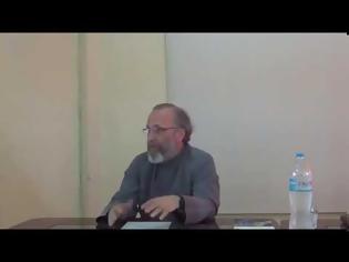 Φωτογραφία για Το βίντεο της διάλεξης «Ορθόδοξη Χριστιανική ανθρωπολογία και Νεωτερική ανθρωπολογία: Οι έννοιες του νου και των αισθήσεων»
