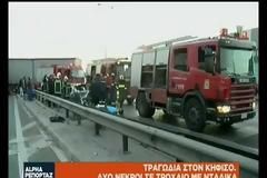 VIDEO-ΝΤΟΚΟΥΜΕΝΤΟ ΑΠΟ ΤΗΝ ΤΡΕΛΗ ΠΟΡΕΙΑ ΤΗΣ ΝΤΑΛΙΚΑΣ ΣΤΗ ΛΕΩΦΟΡΟ ΚΗΦΙΣΟΥ